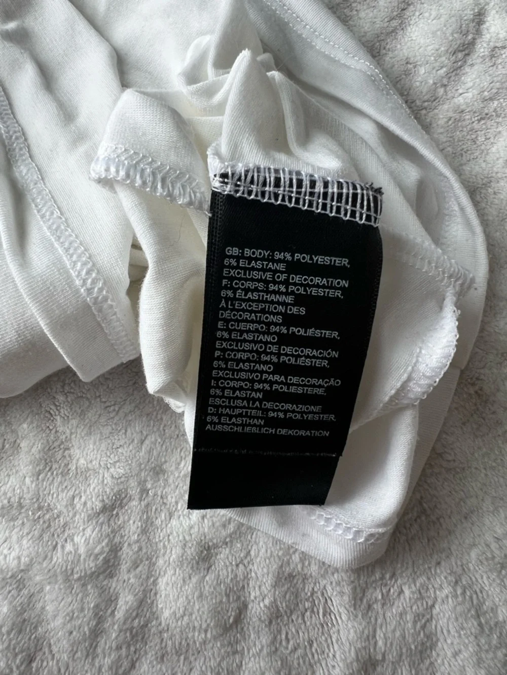 The North Face Women's White Crewneck Tee with Tie Knot Back | Size S - Picture 10 of 10